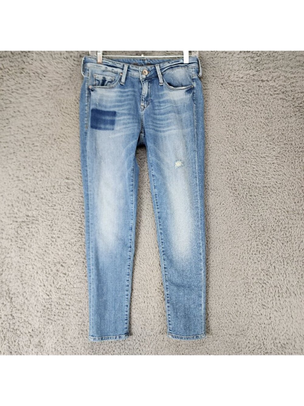 Mavi Jeans Womens 26 Blue Stretch Denim Skinny *Read*